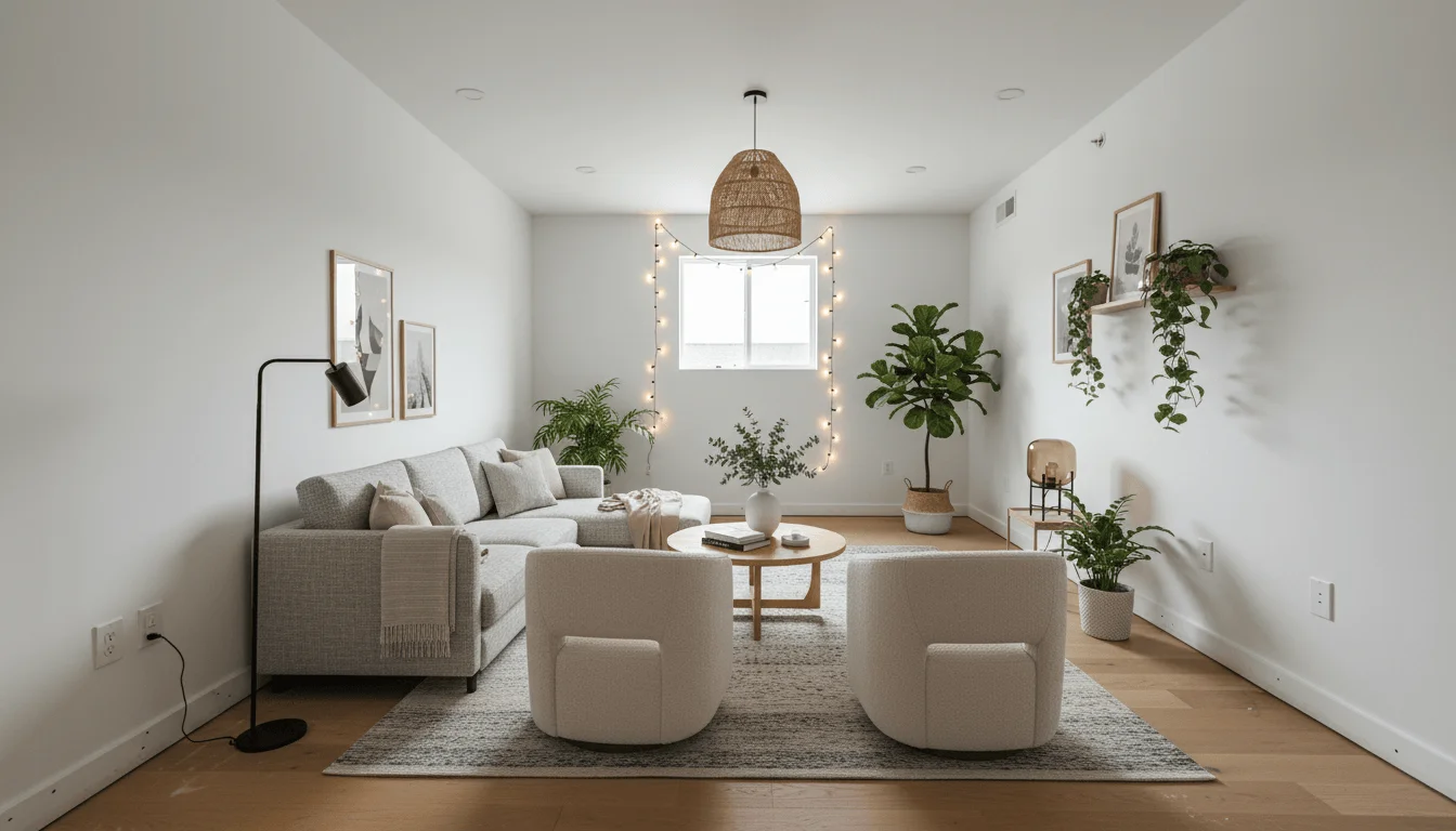 After: Empty Room Staging