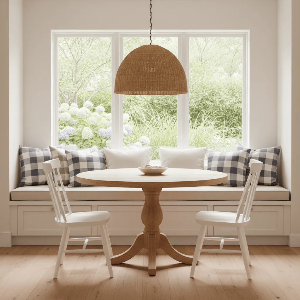 Farmhouse kitchen breakfast nook